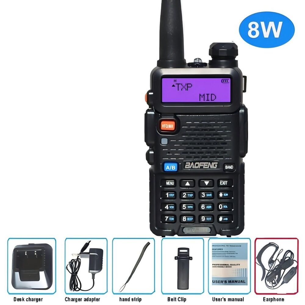 Long-Range Rugged Two-Way Radio for Outdoor and Business